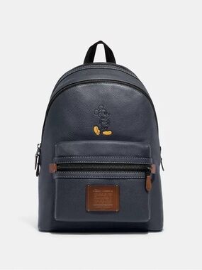 Coach | Bags | Coach Mens Black And Blue Backpack | Poshmark